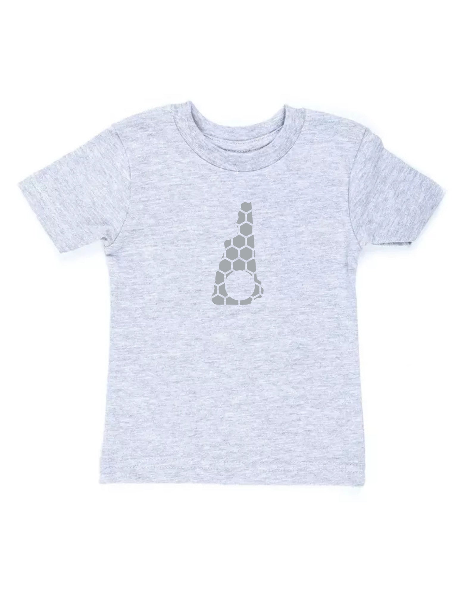 New Hampshire Honeycomb Crewneck T-Shirt-Rogue Magnolia Custom Designs