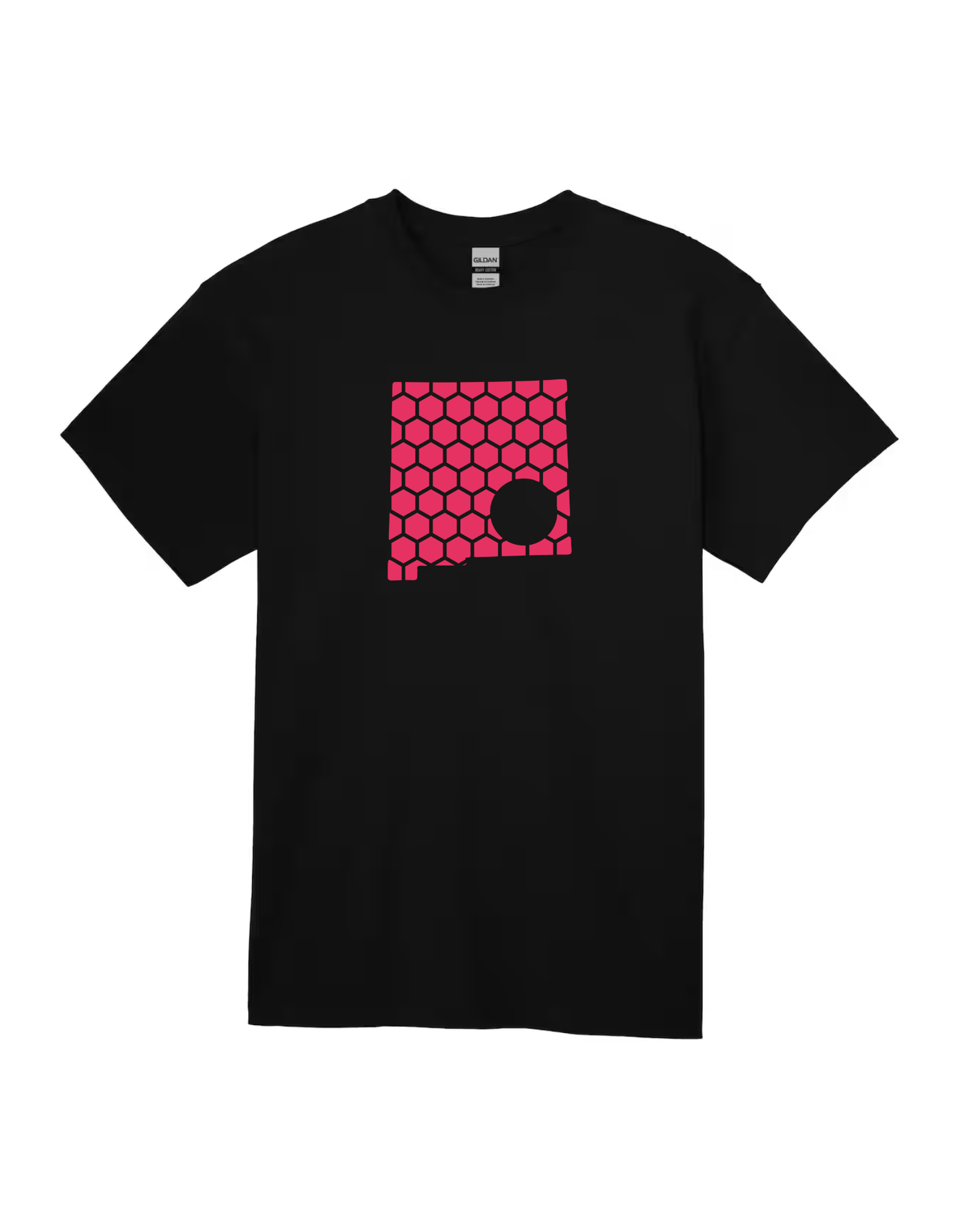 New Mexico Honeycomb Crewneck T-Shirt-Rogue Magnolia Custom Designs
