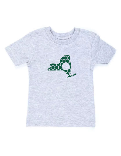 New York Honeycomb Crewneck T-Shirt-Rogue Magnolia Custom Designs