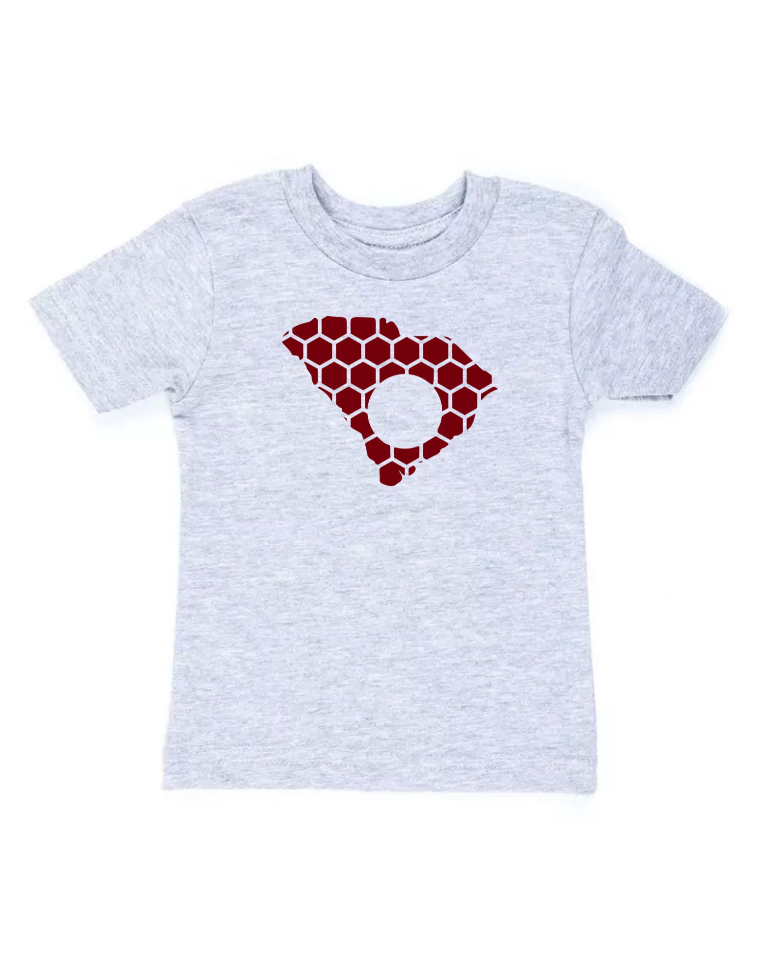 South Carolina Honeycomb Crewneck T-Shirt-Rogue Magnolia Custom Designs
