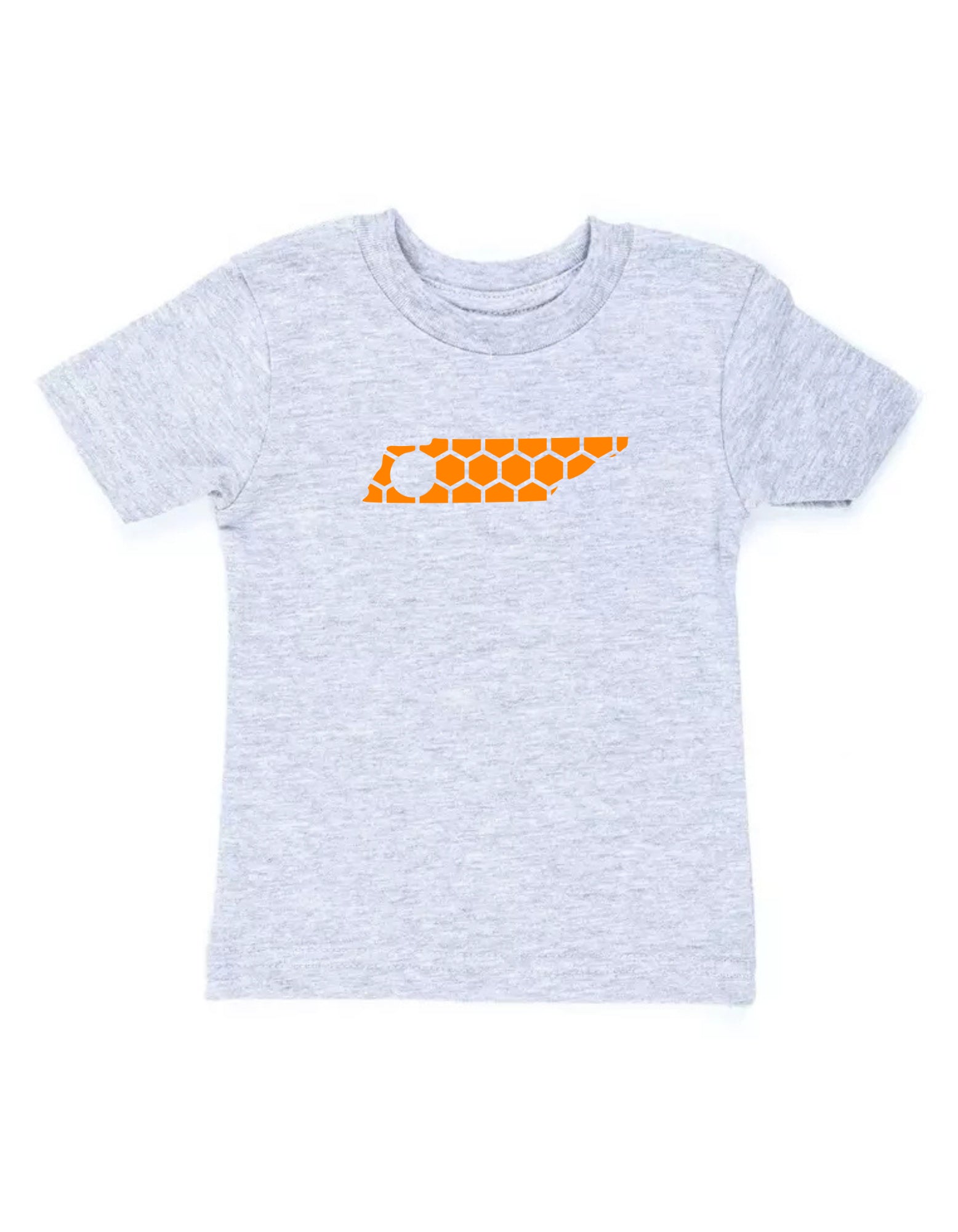 Tennessee Honeycomb Crewneck T-Shirt-Rogue Magnolia Custom Designs