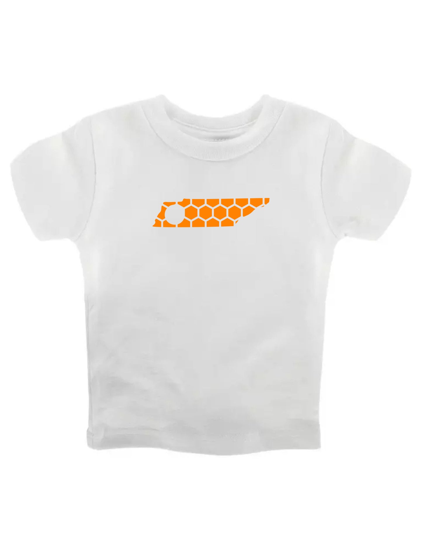 Tennessee Honeycomb Crewneck T-Shirt-Rogue Magnolia Custom Designs