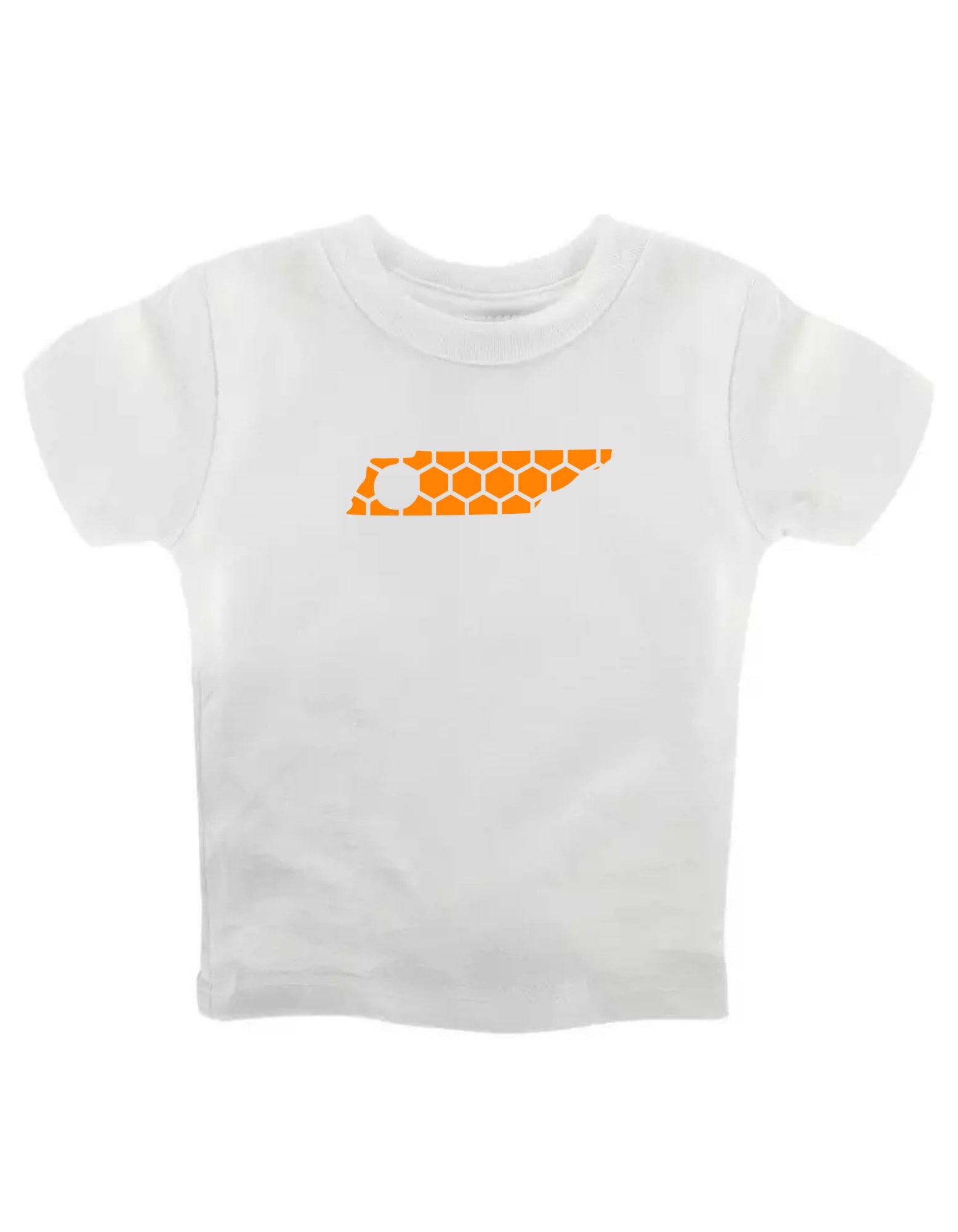 Tennessee Honeycomb Crewneck T-Shirt-Rogue Magnolia Custom Designs