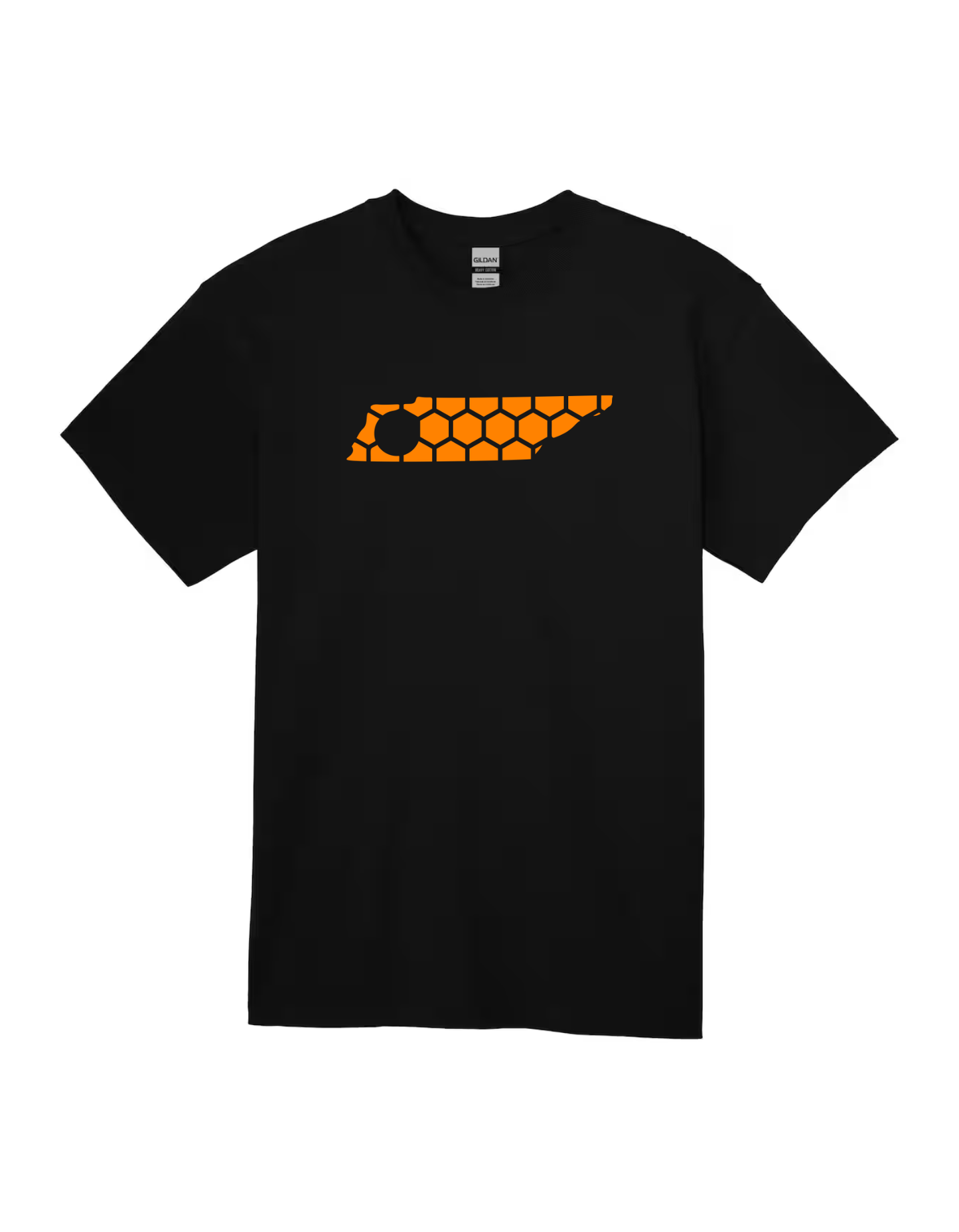 Tennessee Honeycomb Crewneck T-Shirt-Rogue Magnolia Custom Designs