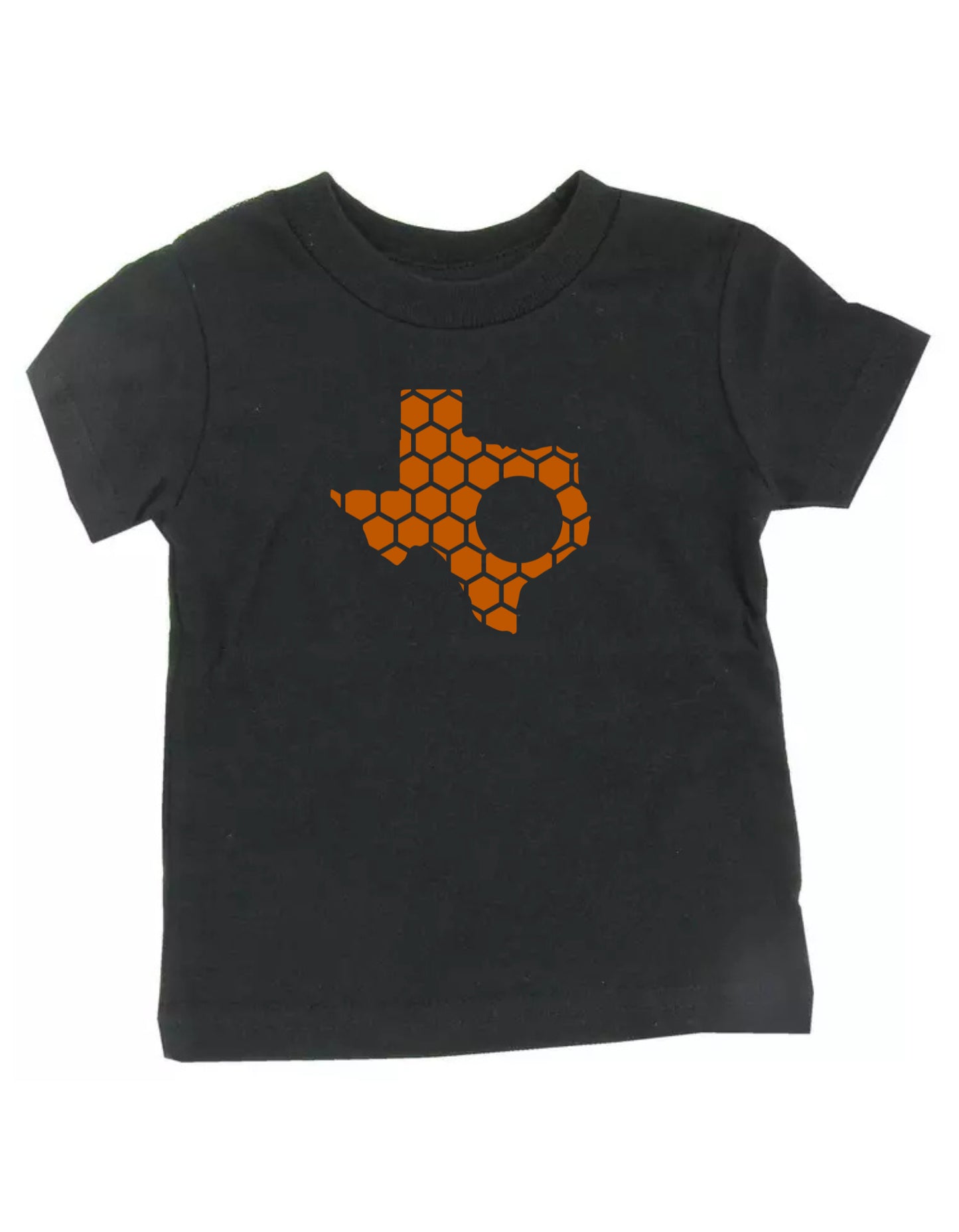Texas Honeycomb Crewneck T-Shirt-Rogue Magnolia Custom Designs