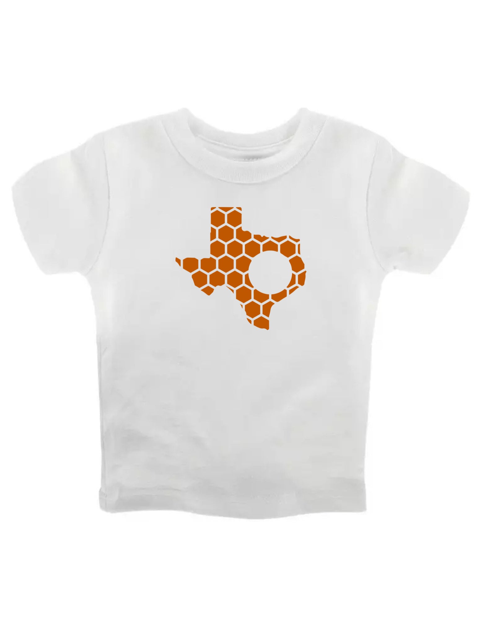 Texas Honeycomb Crewneck T-Shirt-Rogue Magnolia Custom Designs