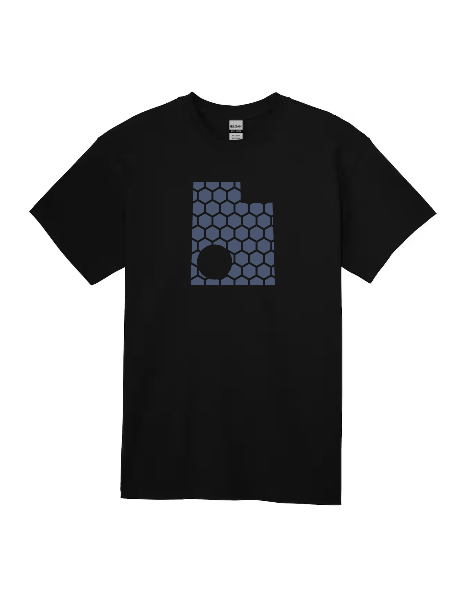 Utah Honeycomb Crewneck T-Shirt-Rogue Magnolia Custom Designs