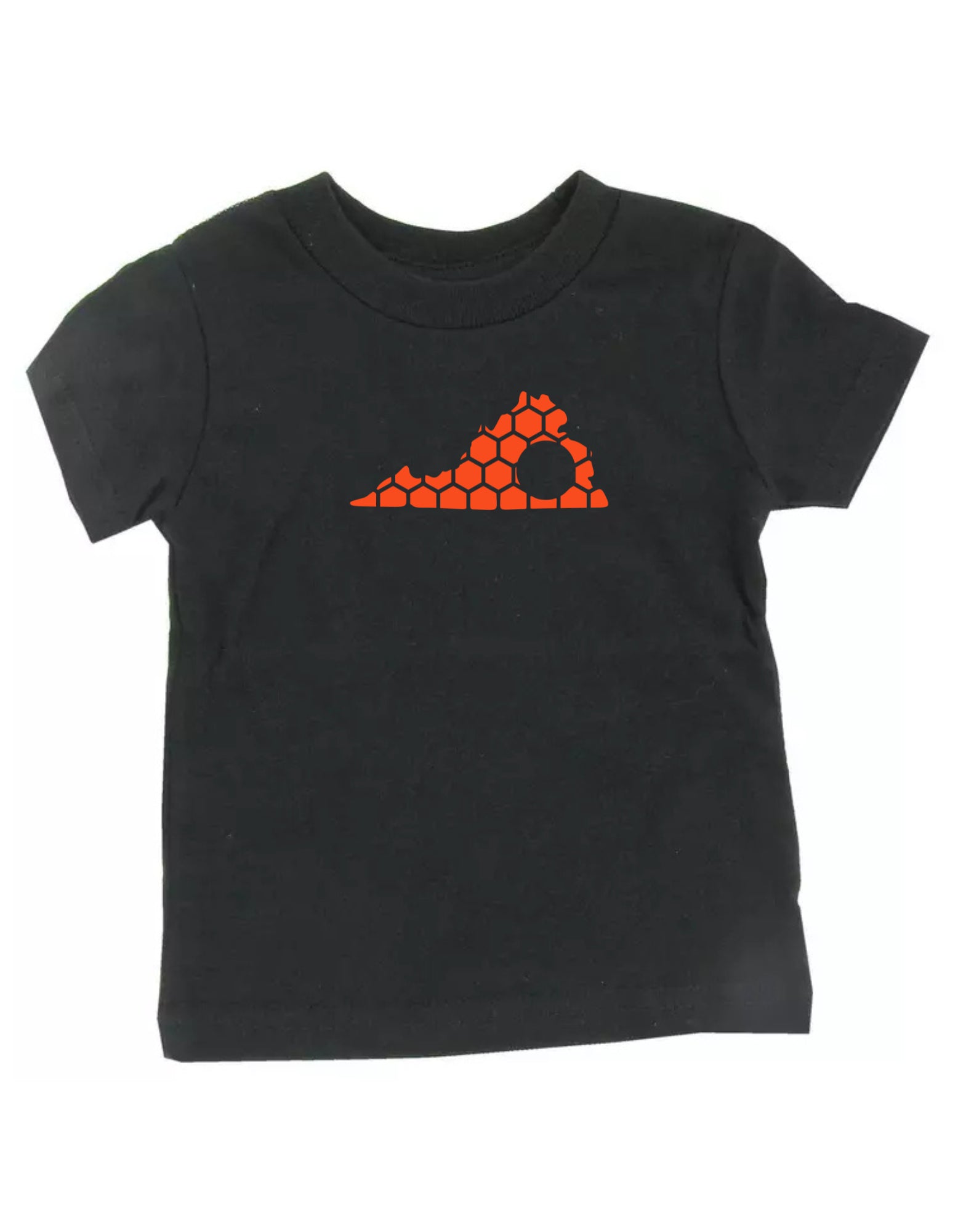 Virginia Honeycomb Crewneck T-Shirt-Rogue Magnolia Custom Designs