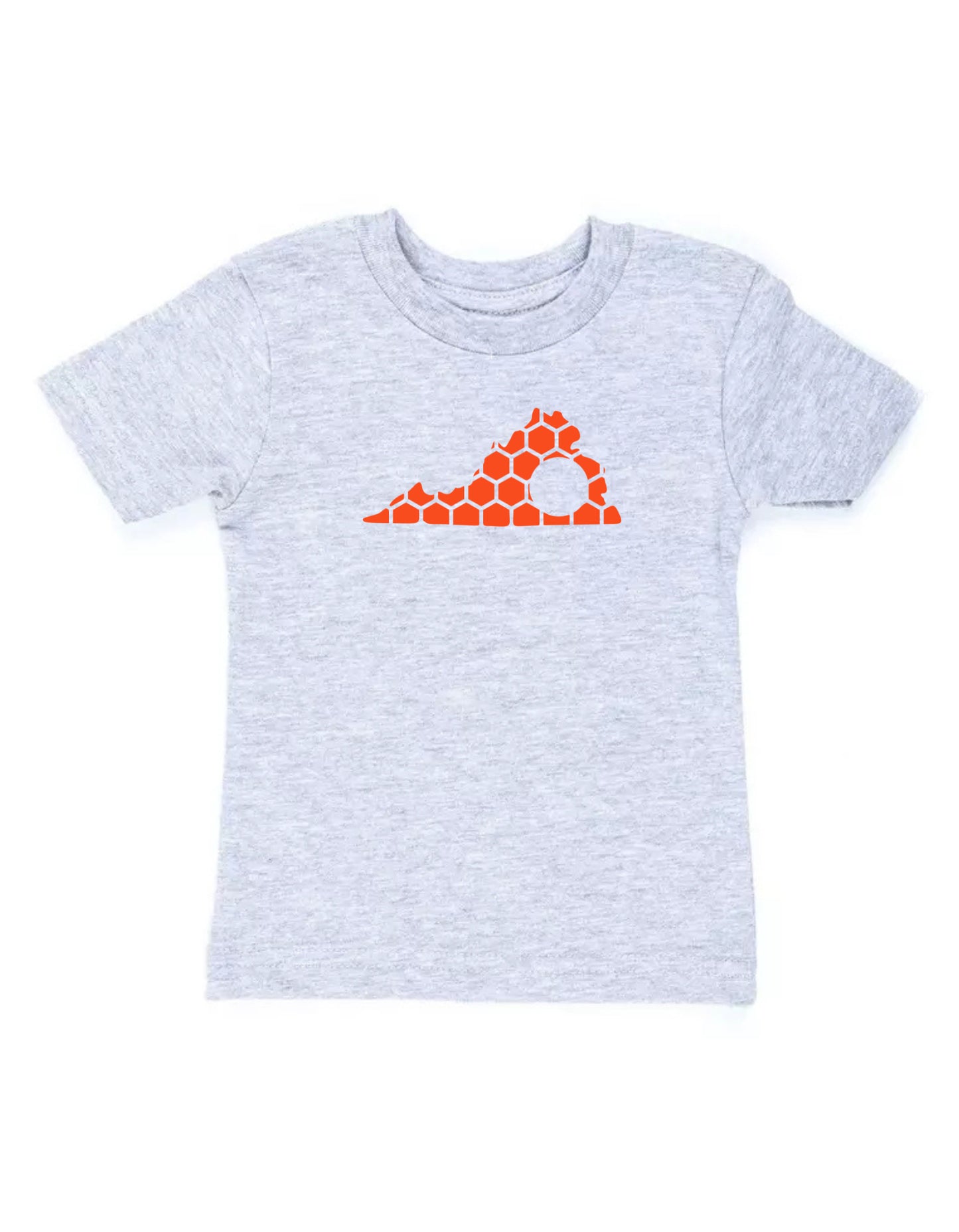 Virginia Honeycomb Crewneck T-Shirt-Rogue Magnolia Custom Designs