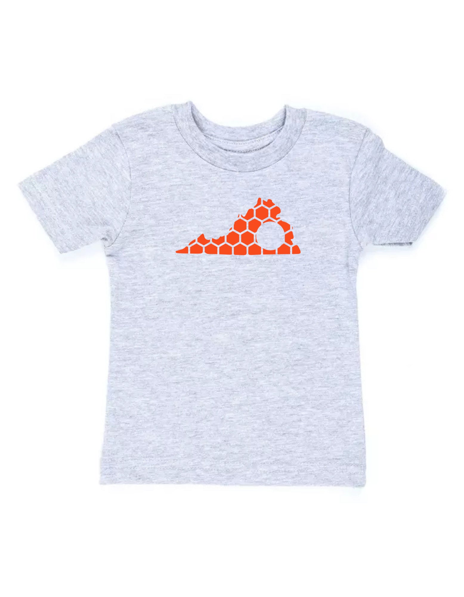 Virginia Honeycomb Crewneck T-Shirt-Rogue Magnolia Custom Designs