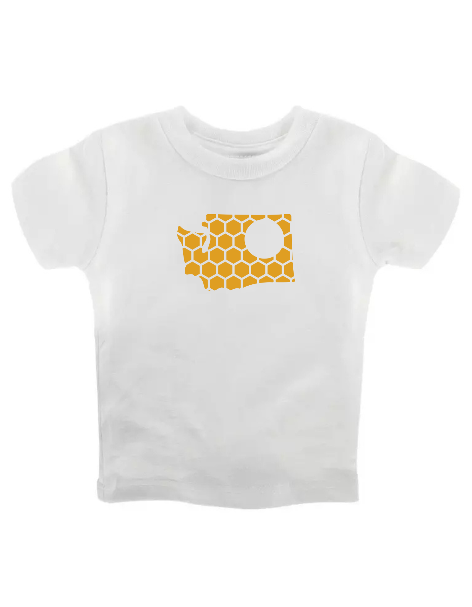 Washington Honeycomb Crewneck T-Shirt-Rogue Magnolia Custom Designs