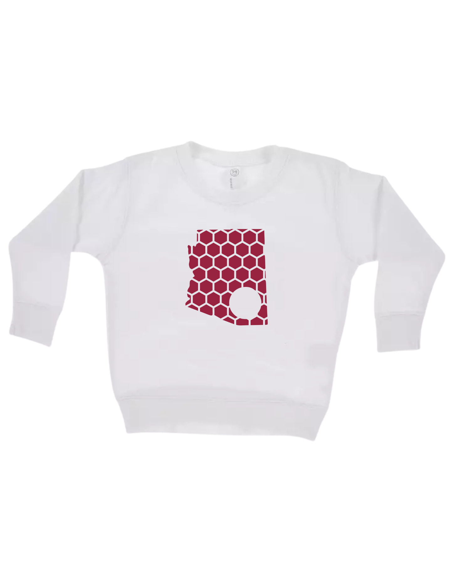 Arizona Honeycomb Monogrammed Sweatshirt-Rogue Magnolia Custom Designs