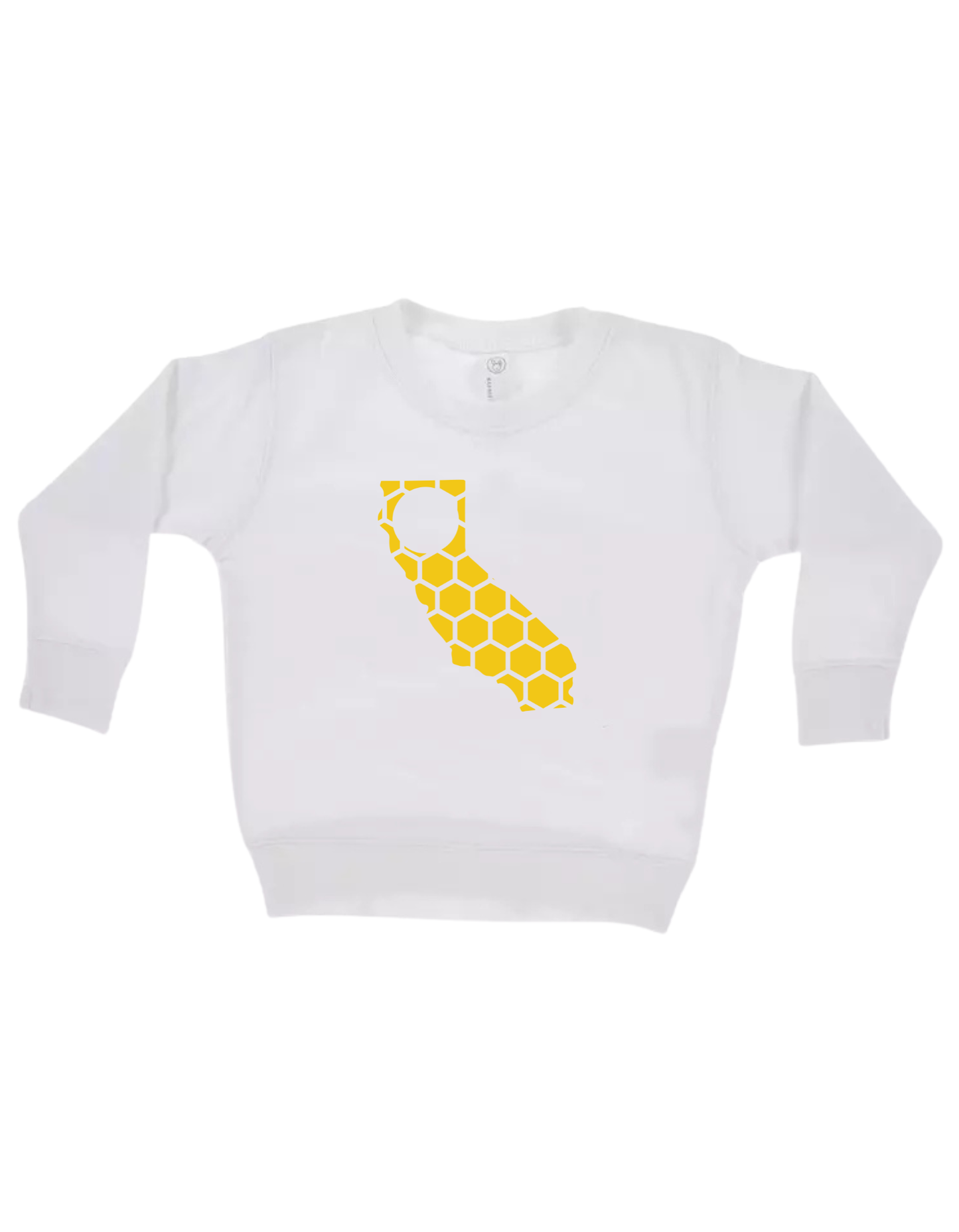 California Honeycomb Monogrammed Sweatshirt-Rogue Magnolia Custom Designs