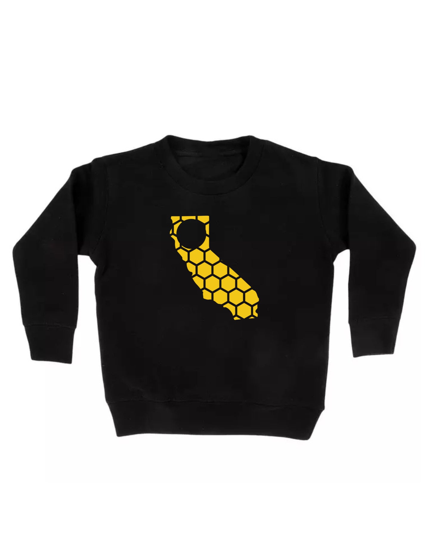 California Honeycomb Monogrammed Sweatshirt-Rogue Magnolia Custom Designs