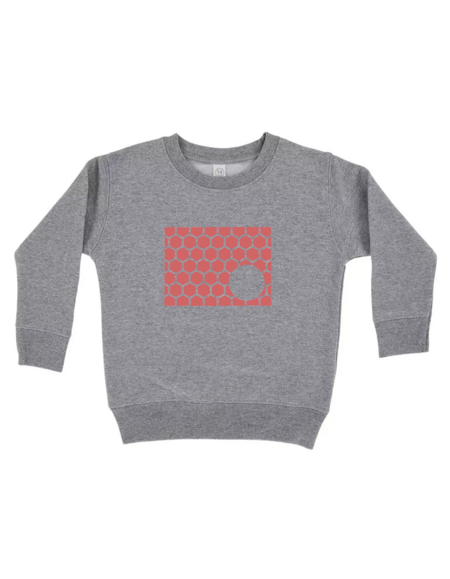 Colorado Honeycomb Monogrammed Sweatshirt-Rogue Magnolia Custom Designs