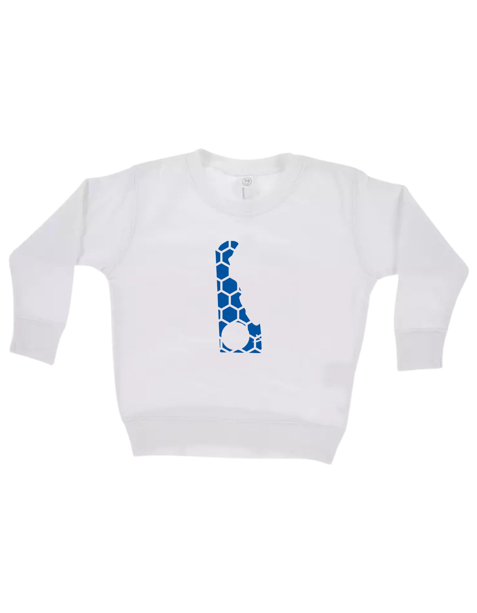 Connecticut Honeycomb Monogrammed Sweatshirt-Rogue Magnolia Custom Designs