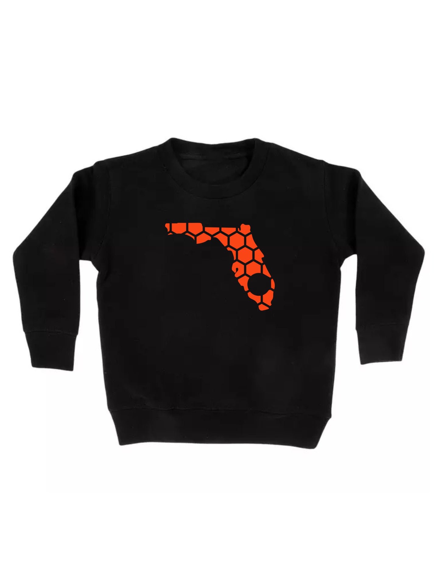 Florida Honeycomb Monogrammed Sweatshirt-Rogue Magnolia Custom Designs