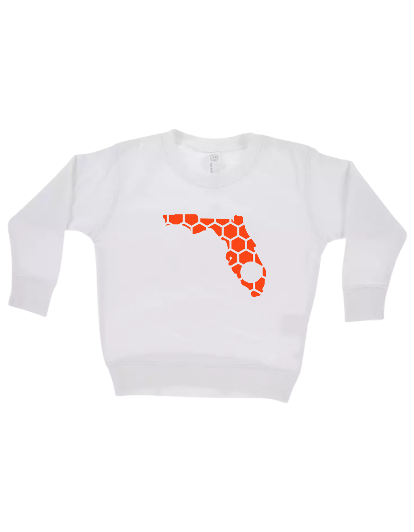 Florida Honeycomb Monogrammed Sweatshirt-Rogue Magnolia Custom Designs