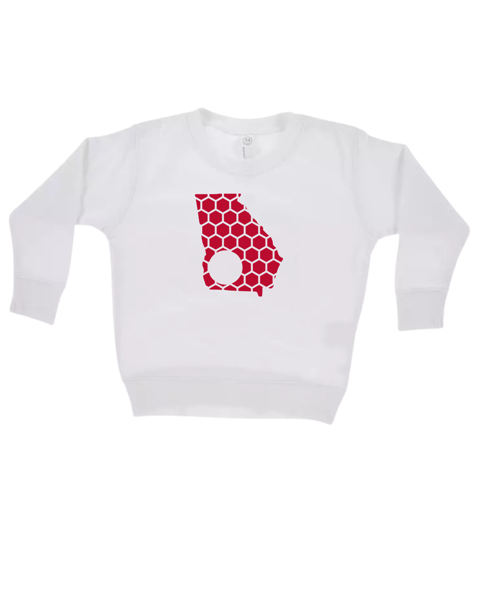 Georgia Honeycomb Monogrammed Sweatshirt-Rogue Magnolia Custom Designs