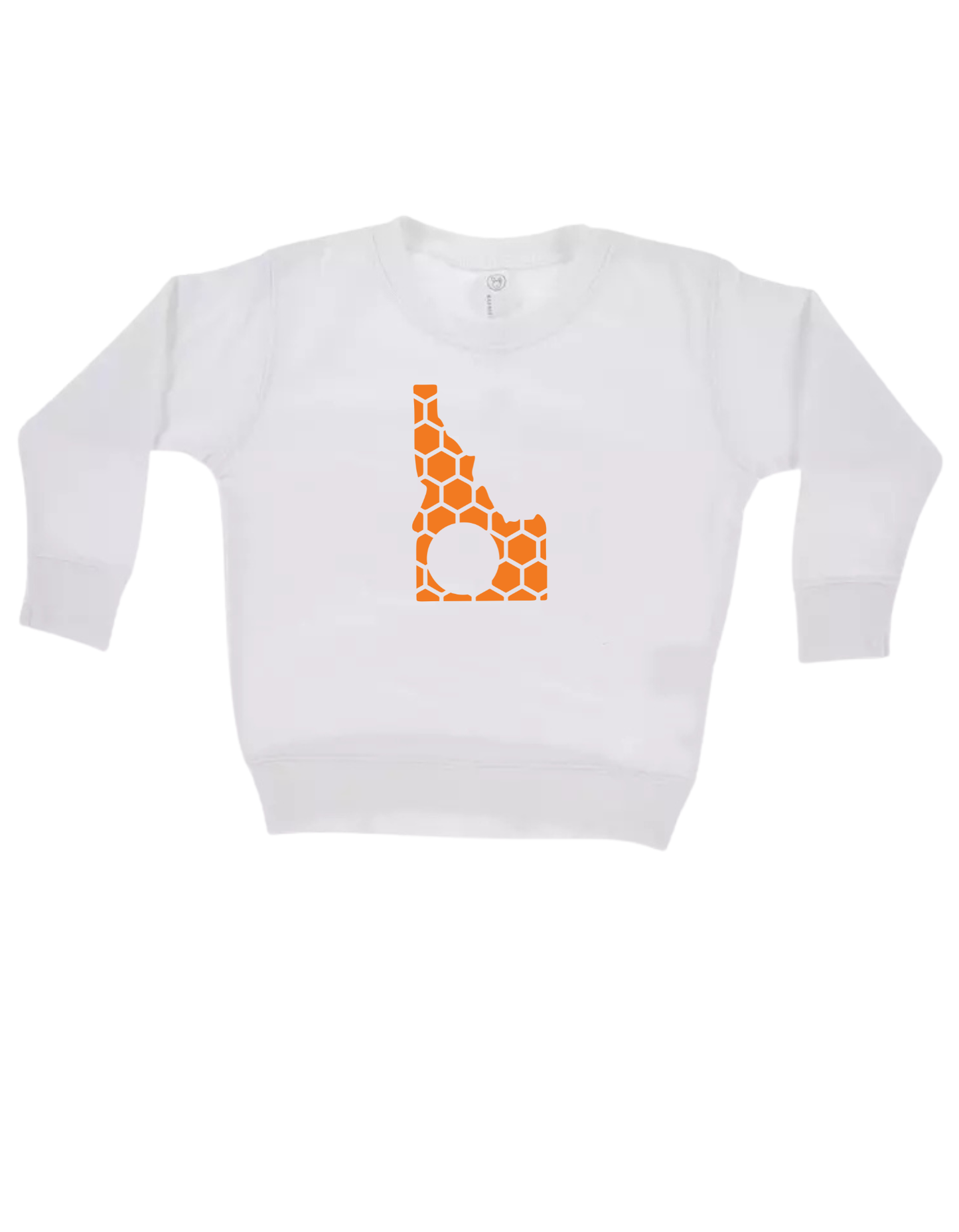 Idaho Honeycomb Monogrammed Sweatshirt-Rogue Magnolia Custom Designs