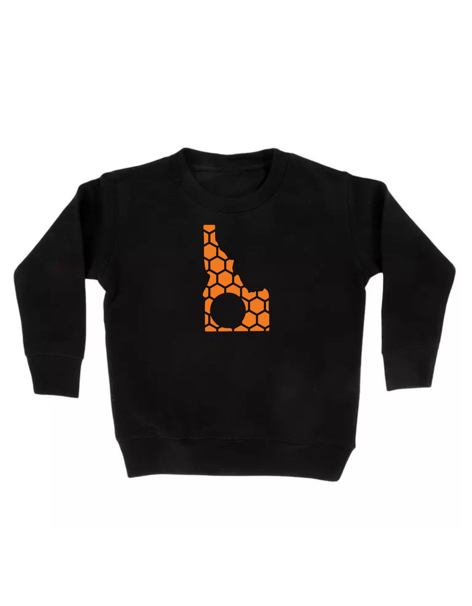 Idaho Honeycomb Monogrammed Sweatshirt-Rogue Magnolia Custom Designs