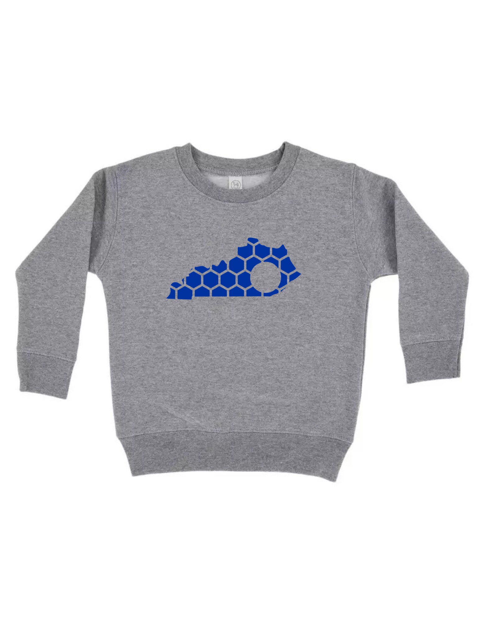 Kentucky Honeycomb Monogrammed Sweatshirt-Rogue Magnolia Custom Designs