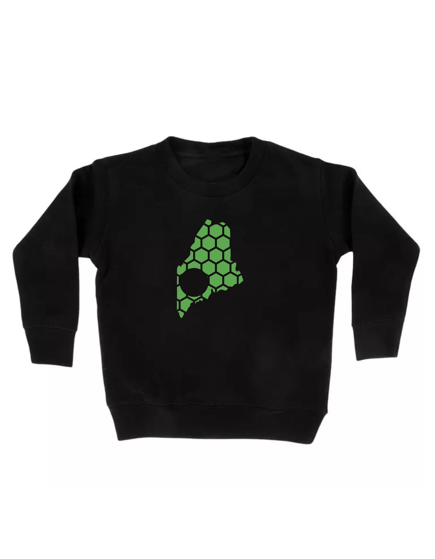 Maine Honeycomb Monogrammed Sweatshirt-Rogue Magnolia Custom Designs