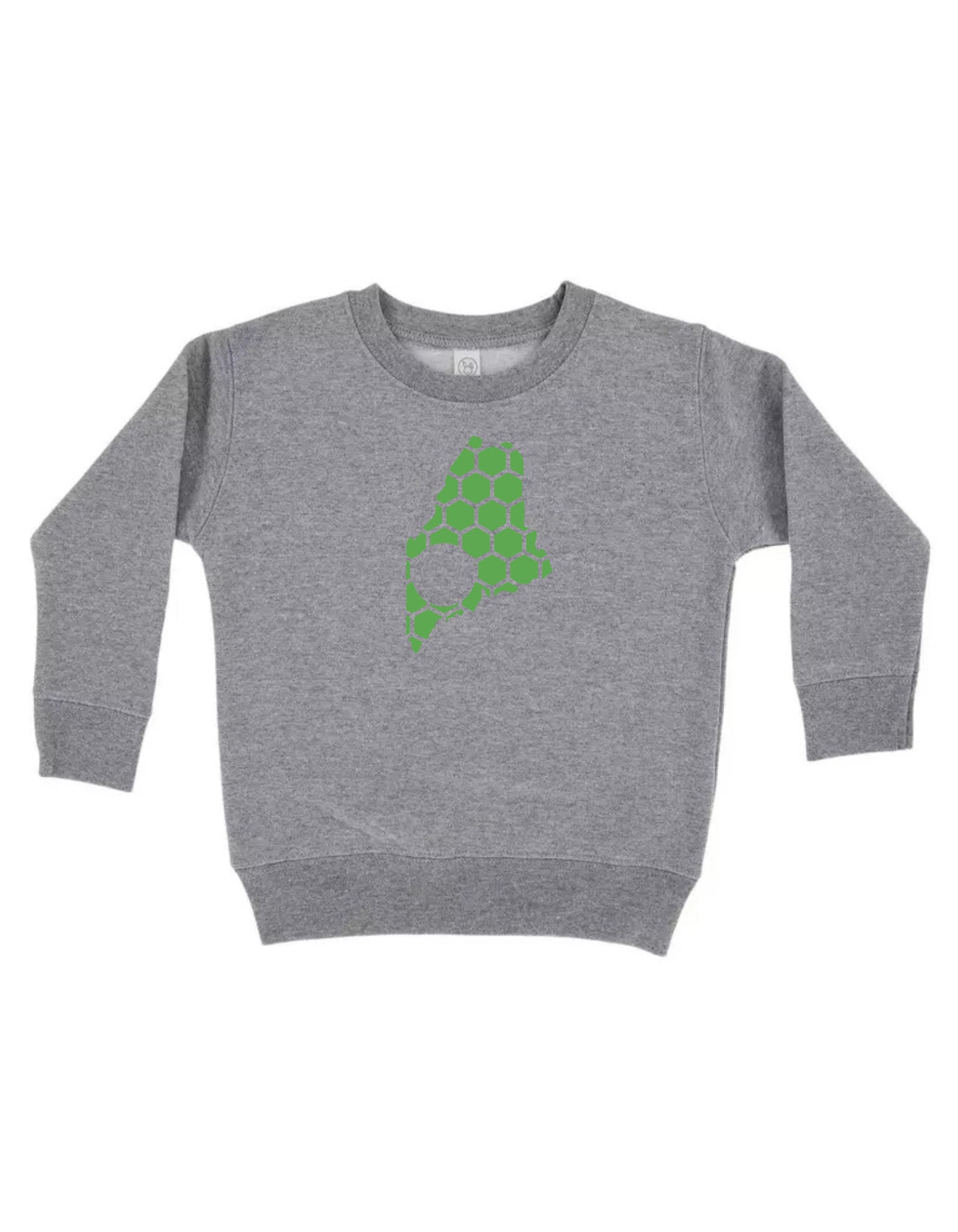 Maine Honeycomb Monogrammed Sweatshirt-Rogue Magnolia Custom Designs