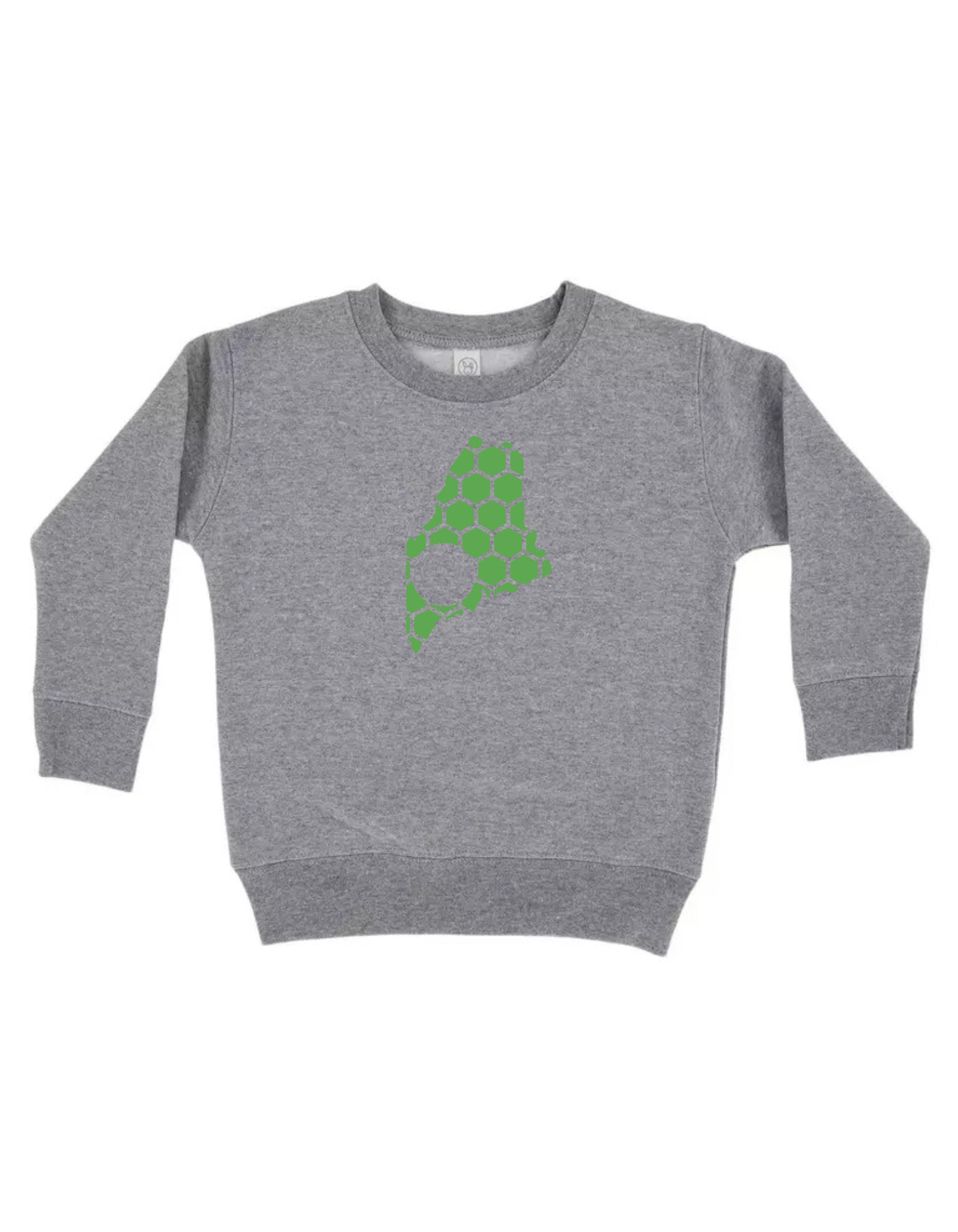 Maine Honeycomb Monogrammed Sweatshirt-Rogue Magnolia Custom Designs