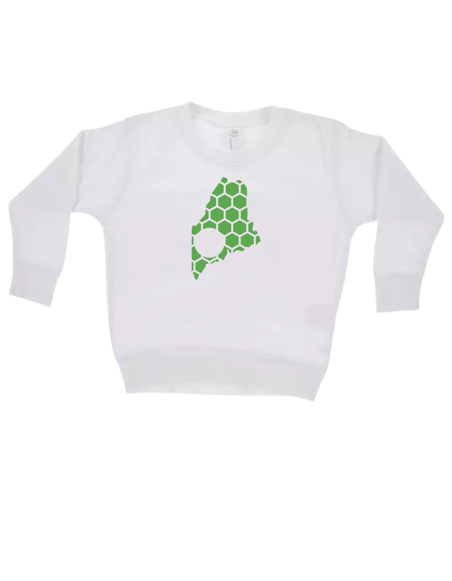 Maine Honeycomb Monogrammed Sweatshirt-Rogue Magnolia Custom Designs