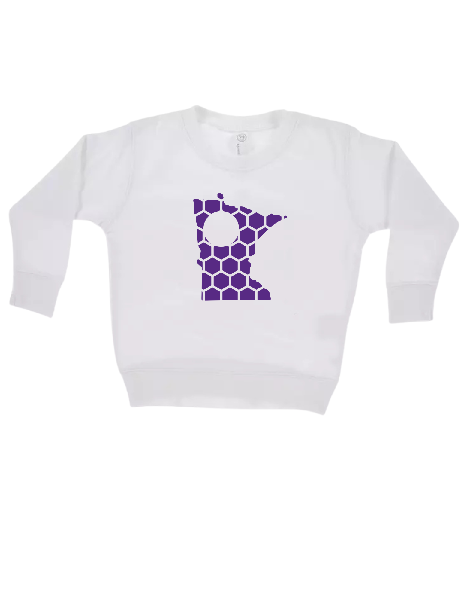 Minnesota Honeycomb Monogrammed Sweatshirt-Rogue Magnolia Custom Designs