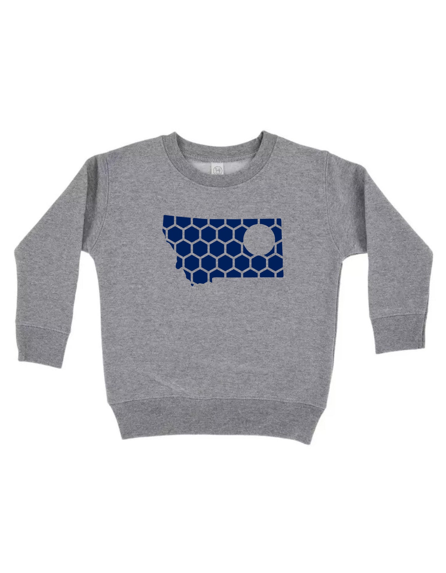 Montana Honeycomb Monogrammed Sweatshirt-Rogue Magnolia Custom Designs