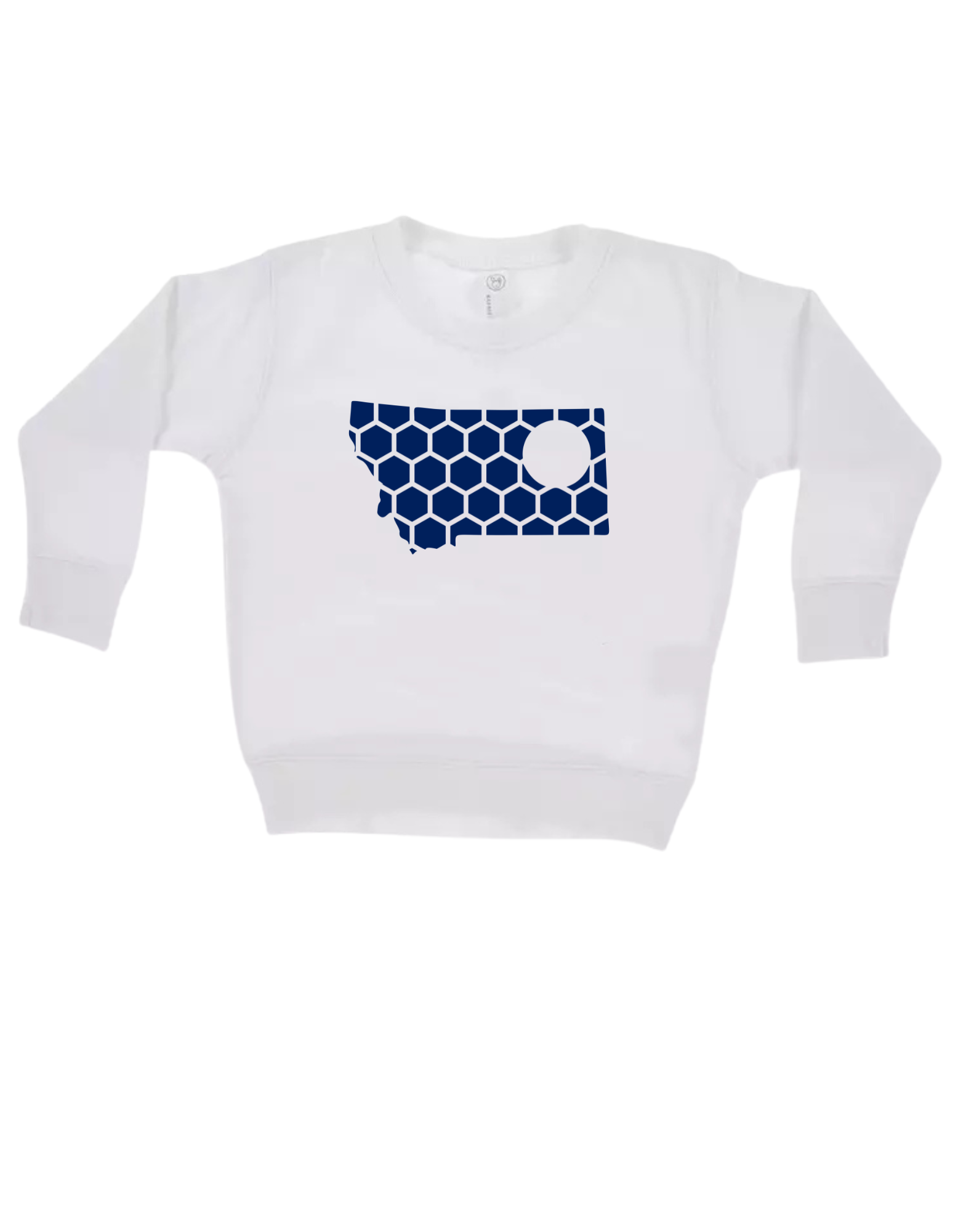 Montana Honeycomb Monogrammed Sweatshirt-Rogue Magnolia Custom Designs