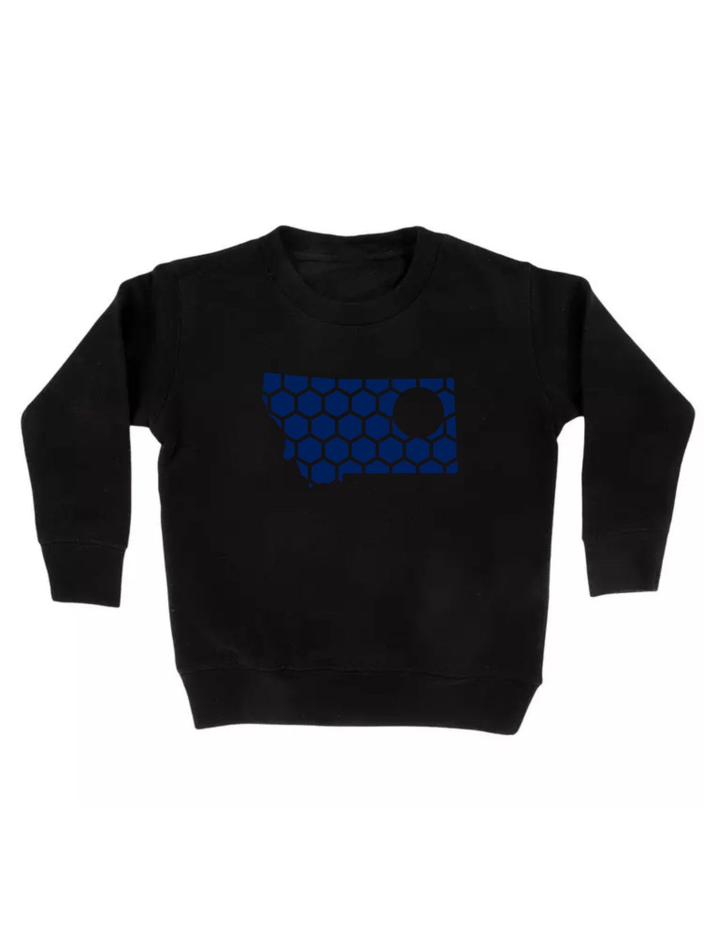 Montana Honeycomb Monogrammed Sweatshirt-Rogue Magnolia Custom Designs