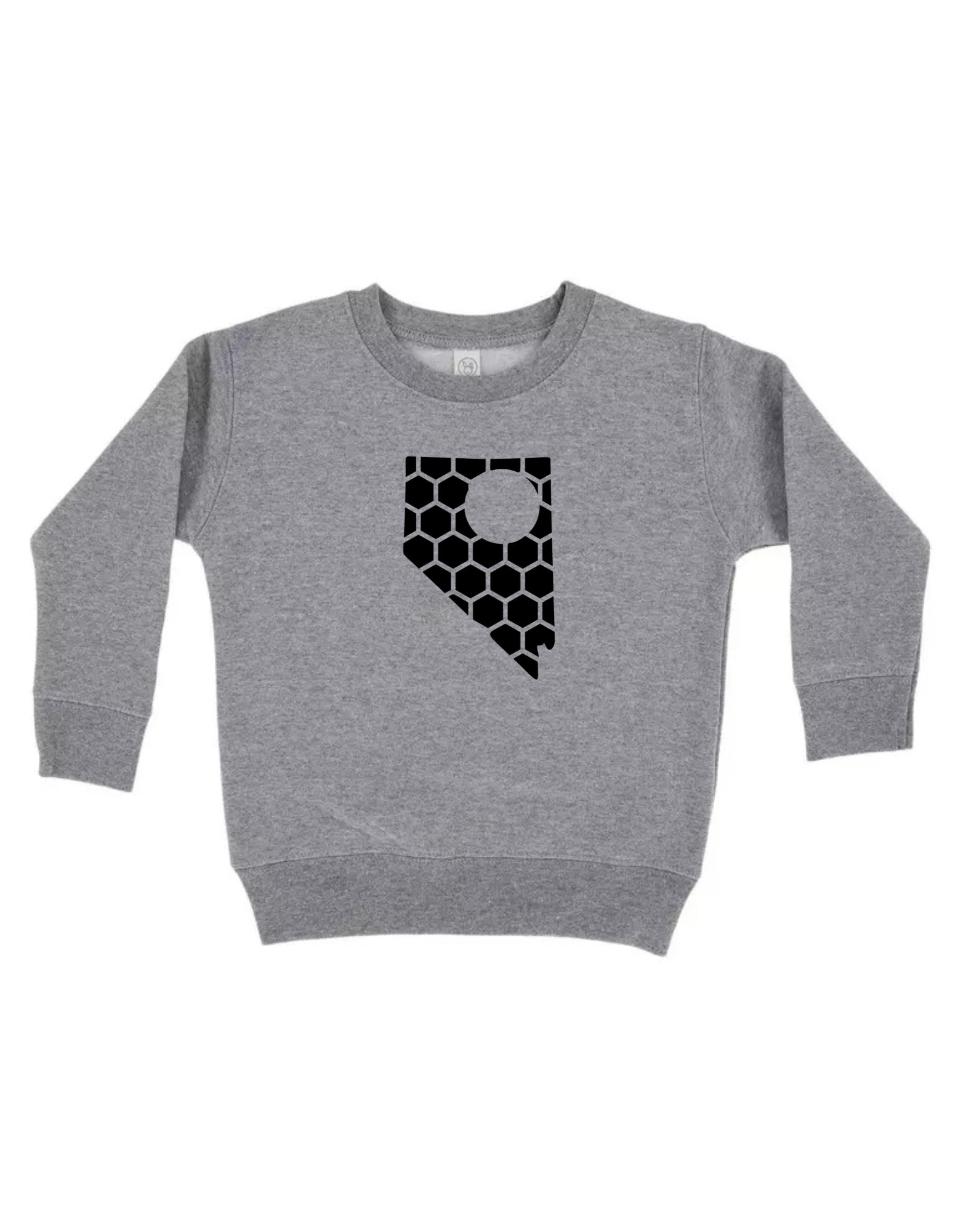 Nevada Honeycomb Monogrammed Sweatshirt-Rogue Magnolia Custom Designs