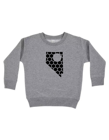 Nevada Honeycomb Monogrammed Sweatshirt-Rogue Magnolia Custom Designs