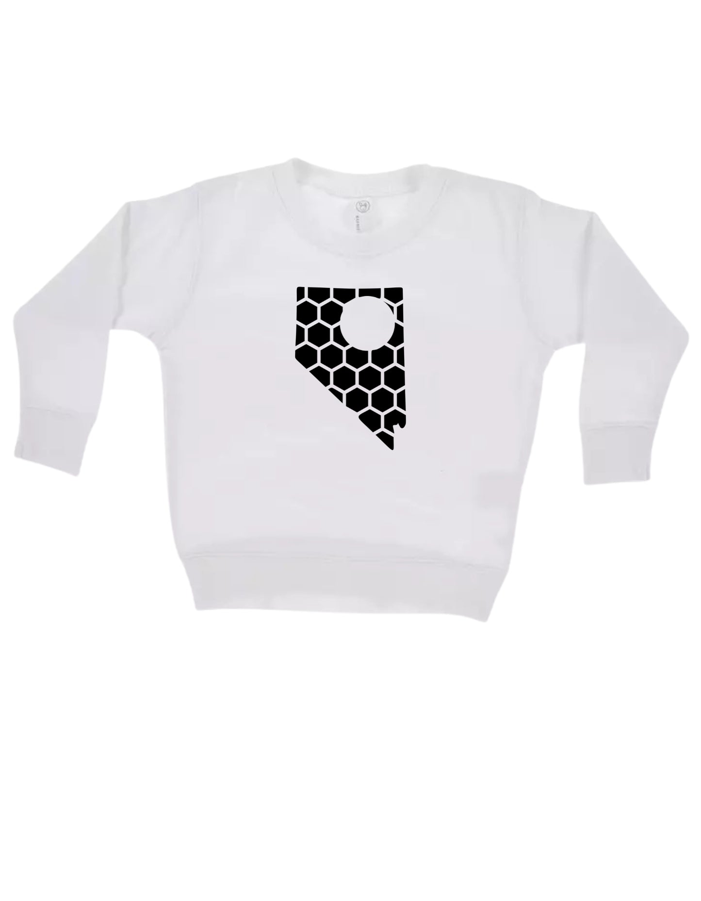 Nevada Honeycomb Monogrammed Sweatshirt-Rogue Magnolia Custom Designs