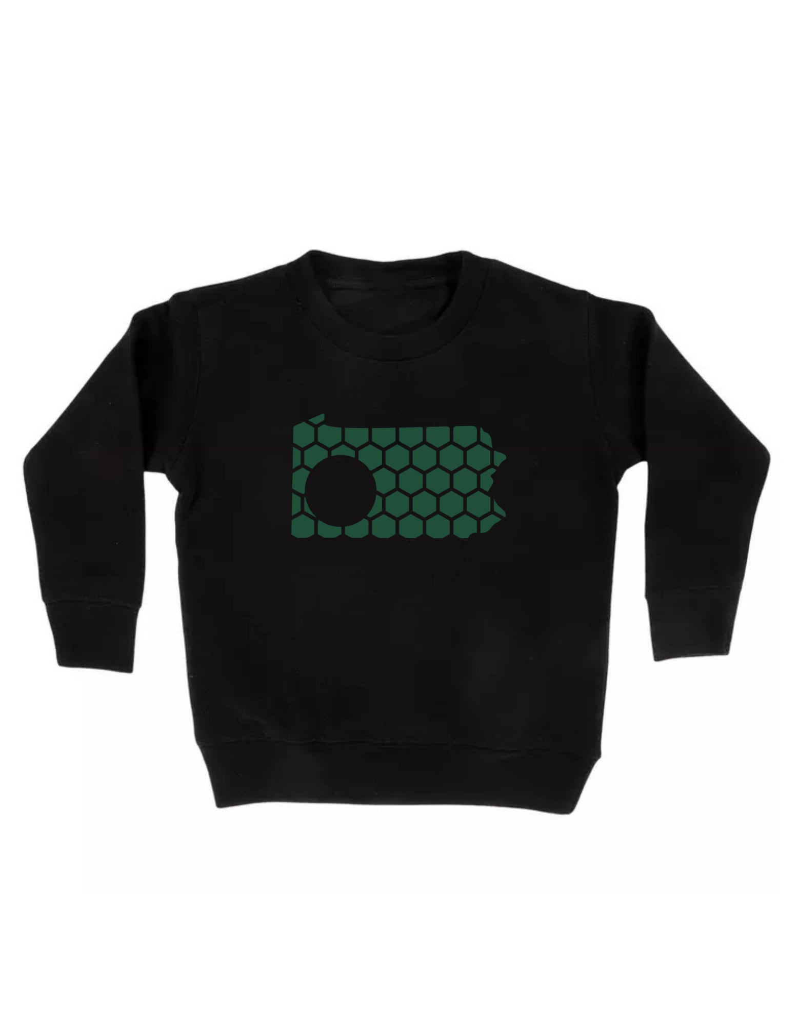 Pennsylvania Honeycomb Monogrammed Sweatshirt-Rogue Magnolia Custom Designs