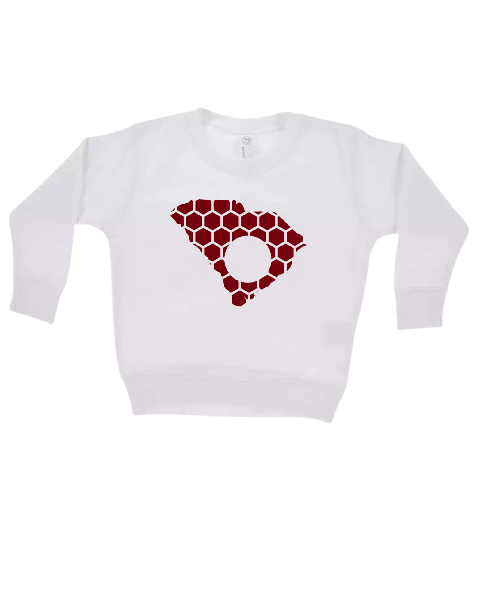 South Carolina Honeycomb Monogrammed Sweatshirt-Rogue Magnolia Custom Designs