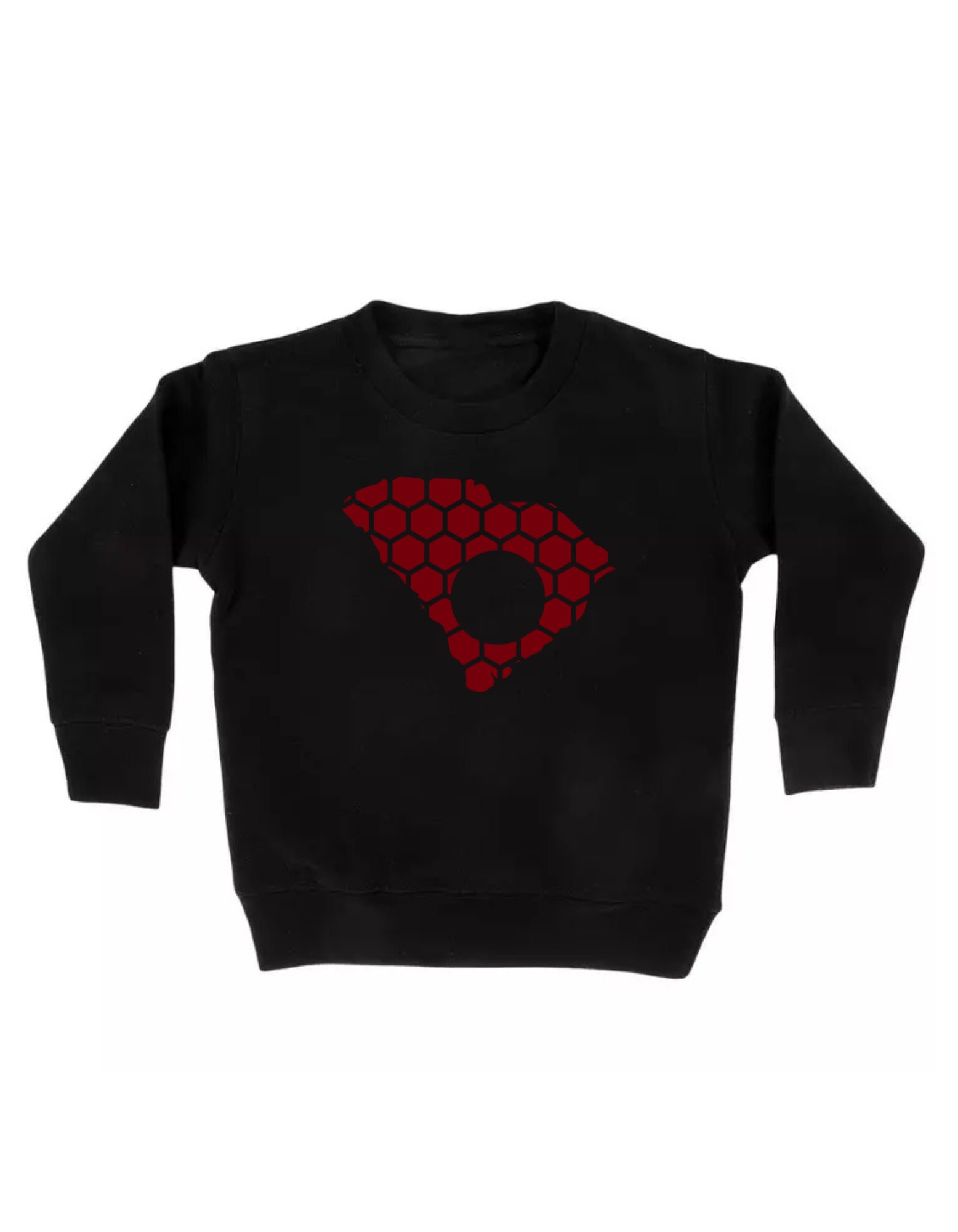 South Carolina Honeycomb Monogrammed Sweatshirt-Rogue Magnolia Custom Designs