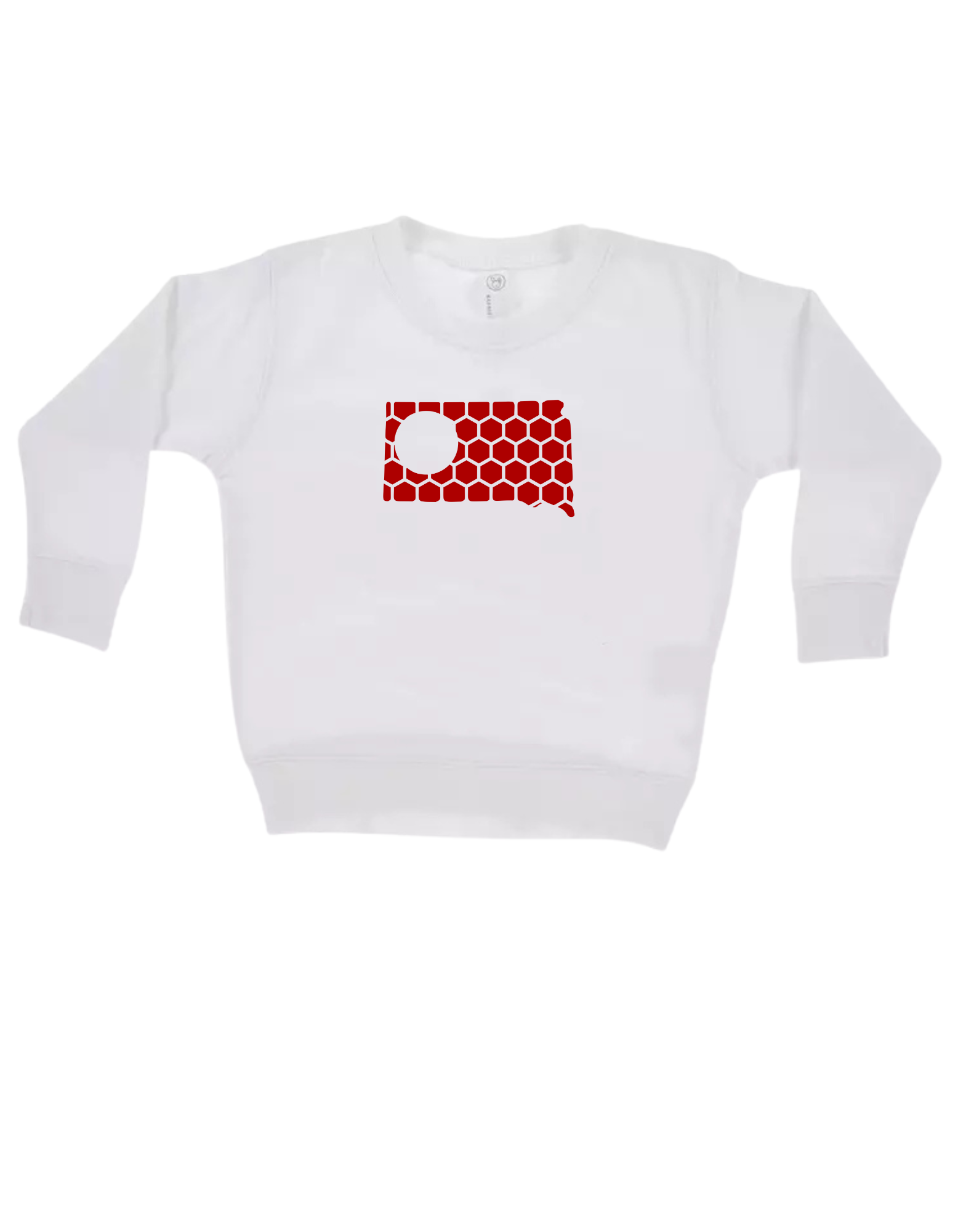 South Dakota Honeycomb Monogrammed Sweatshirt-Rogue Magnolia Custom Designs