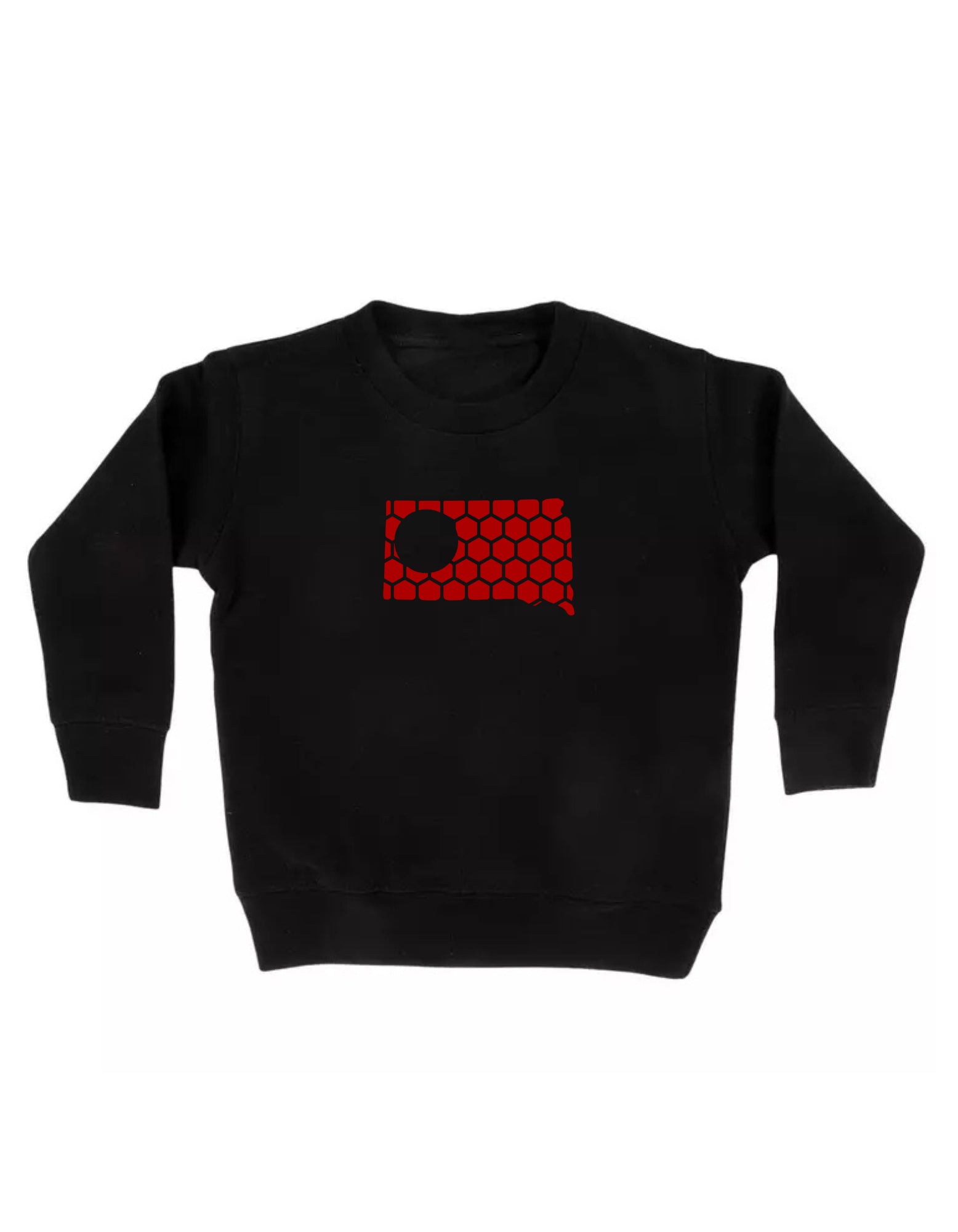 South Dakota Honeycomb Monogrammed Sweatshirt-Rogue Magnolia Custom Designs