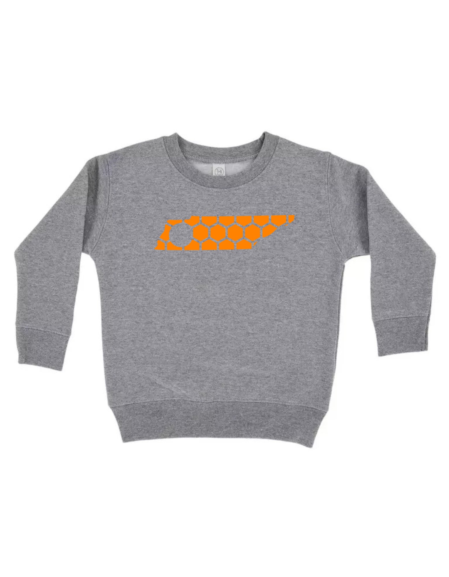 Tennessee Honeycomb Monogrammed Sweatshirt-Rogue Magnolia Custom Designs