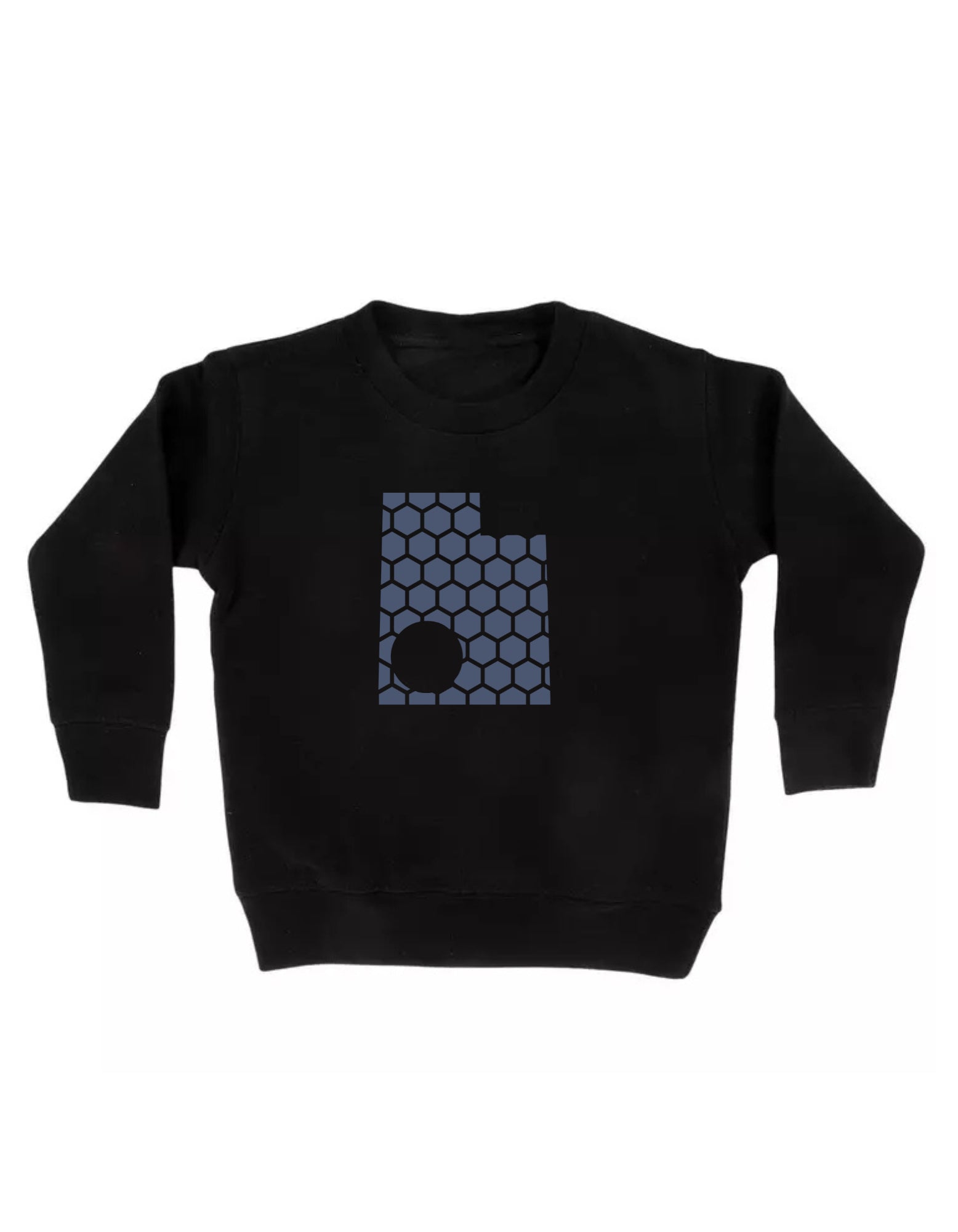 Utah Honeycomb Monogrammed Sweatshirt-Rogue Magnolia Custom Designs