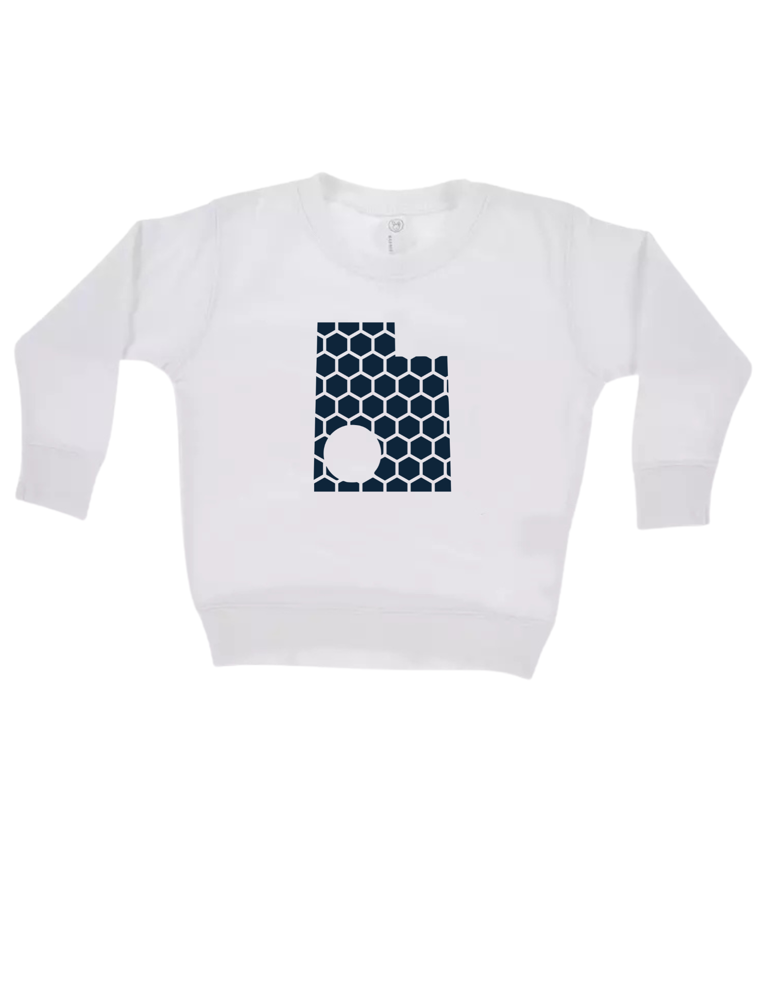 Utah Honeycomb Monogrammed Sweatshirt-Rogue Magnolia Custom Designs