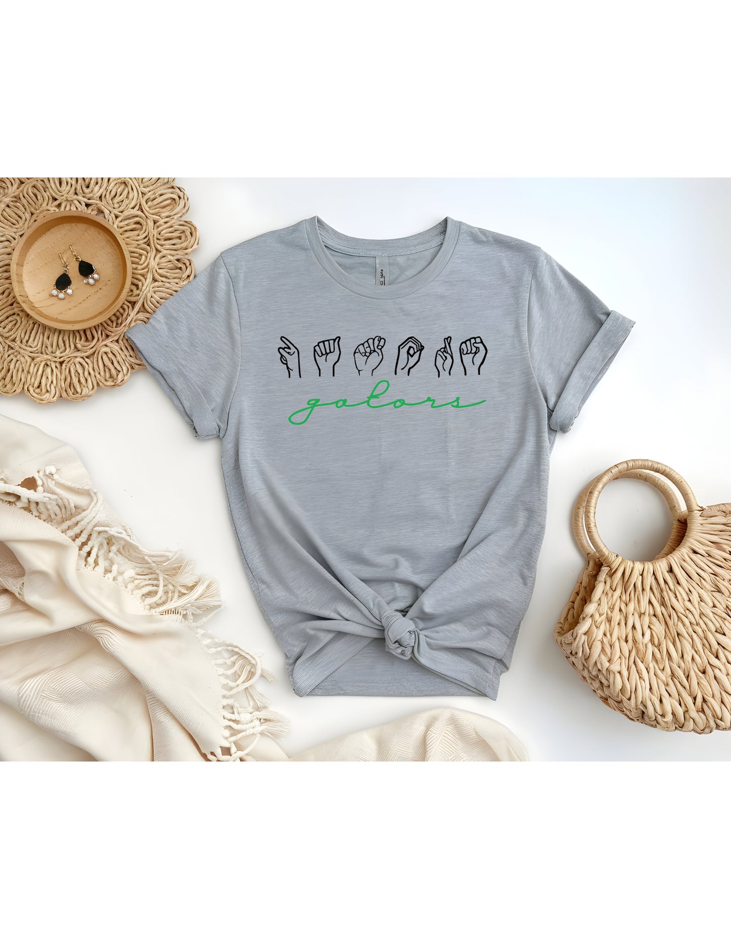 Custom ASL Mascot Tee-Rogue Magnolia Custom Designs