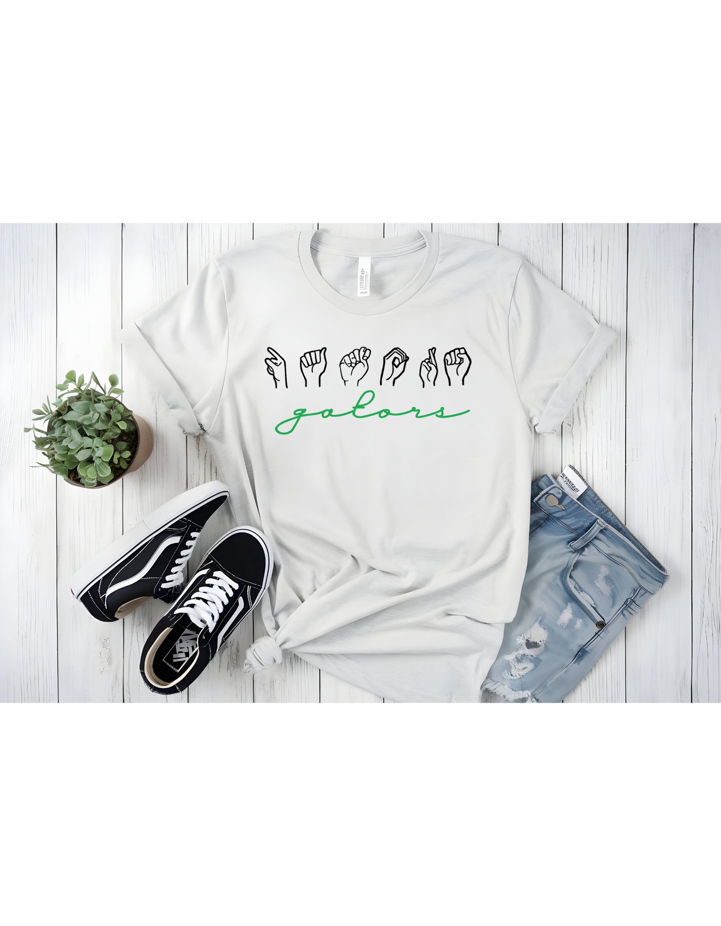 Custom ASL Mascot Tee-Rogue Magnolia Custom Designs