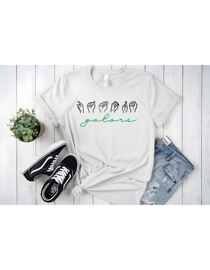 Custom ASL Mascot Tee-Rogue Magnolia Custom Designs
