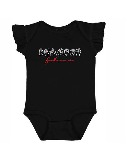 Custom ASL Mascot Onesies-Rogue Magnolia Custom Designs