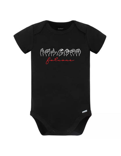 Custom ASL Mascot Onesies-Rogue Magnolia Custom Designs
